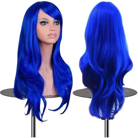 Cosplay Peruk För Kvinnor Lång Full Curly Wavy Heat 70 Cm / 28"