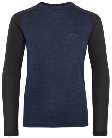 Bula Junior Norm Merino Wool Crew Navy