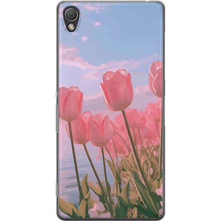 Mobilskal till Sony Xperia Z3 med Rosa Tulpaner