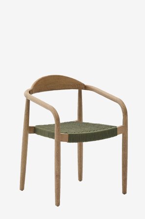 Kave Home - Matstol - nina - Grön - Stolar - Från Homeroom