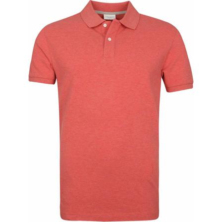 Profuomo, Pique Polo Roze, Heren, Maat:S,Katoen