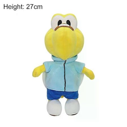 AGame Mario Plyschdocka Söt Mario Luigi Princess Peach Daisy Rosalina Elefant Bowser Bowser Jr Vivian Ninji Gosedjur