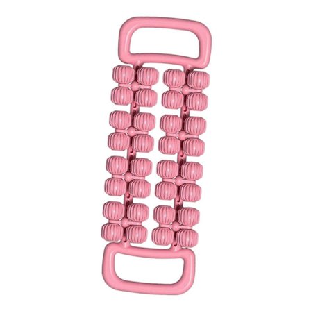 Massage Roller til Hele Kroppen Dybvæv Dobbelt Række Ruller 32 Punkt Rullende Ben