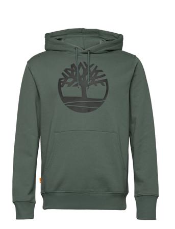 Core Tree Logo Pull Over Hoodie Green Timberland