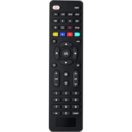 Yleiskaukosäädin kaikille televisioille, Blu-Ray/DVD-soittimille, suoratoistosoittimille, soundbarille, audio/videolle, kaapelille