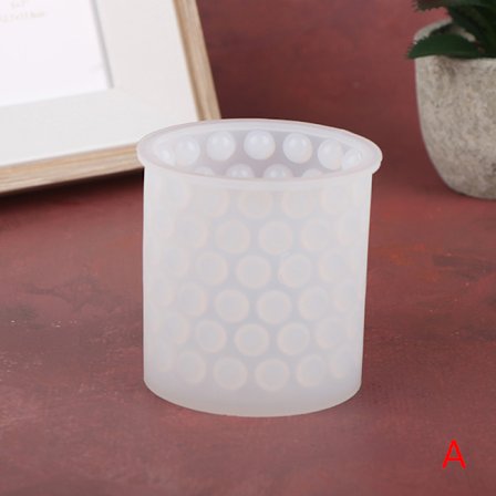 Silikone Håndlavet Clay Tools Cylinder Candle Mould Art Wax Cake
