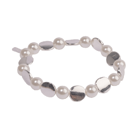 pfgSTOCKHOLM Lottie Armband Unisex Silver ONESIZE