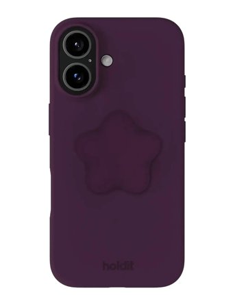 Holdit Silicone Sticker Star - Purple - ONE SIZE