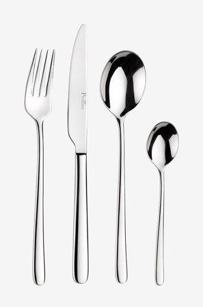 Pintinox - Bestickset 24 delar Sky - Silver - Bestick - Från Homeroom