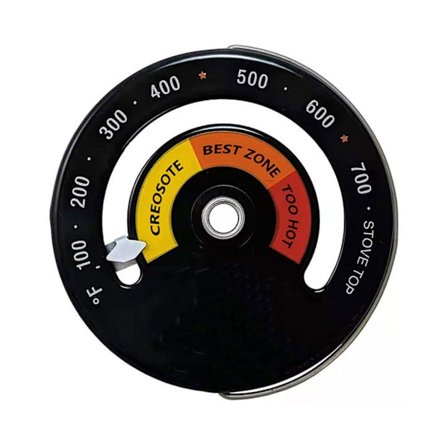 Træpejse Termometer Magnetisk Ovn Komfur Temperaturmåler Til Komfur