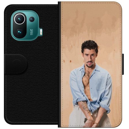 Yhteensopiva Lompakkokotelo Xiaomi Mi 11 Pro Bad Bunny Super Bowl-inspiroima grafiikka, jossa NFL-trofe ja San Franciscon silta urheilusuunnittelussa