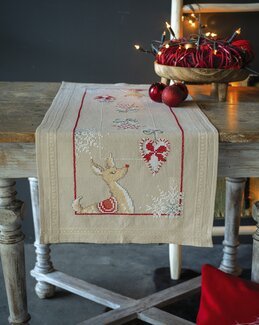 Stickpackung Rentiere - Läufer - Vervaco