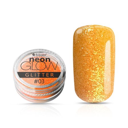 Silcare - Neon Glow Glitter - 03 - 3 gram
