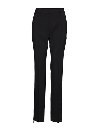 The Regular Trousers Suoralahkeiset Housut Musta HUGO