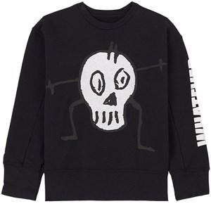 NUNUNU Black Goofy Skull Graphic Sweatshirt 8-9 Years - Jumpers and knitwear - 8-9 years - Black