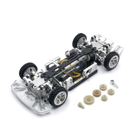 Fiberchassiramsats 1:28 Crawler Rc-uppgraderingsdelar