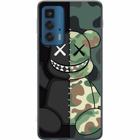 Motorola Edge 20 Pro Mjukt Skal - Army