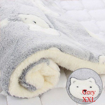 Pet Mat Hundfilt Liggunderlag GRÅ 2XL