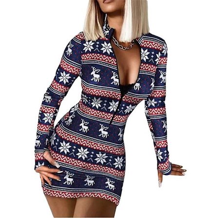 Jul Mini Tröja Klänning S-xxl