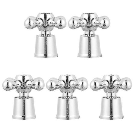 5 stk. Kranhåndtak Universal Utskifting Varmt Kaldt Vannkran Bryter Tilbehør (bejoey)