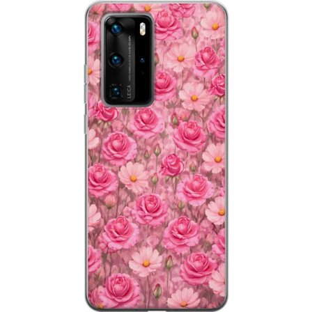 Yhteensopiva Puhelinkuori Huawei P40 Pro Petal Reverie Blush Rose
