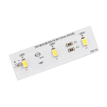 Kompatibelt Kylskåp Led Light Strip Bar Byte Kompatibelt Kylskåp Zbe2350hca Sw-bx02b Reparationsdel KL