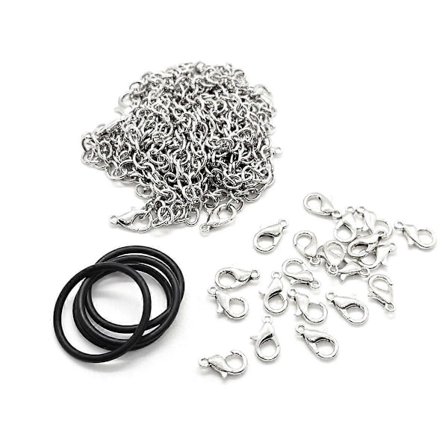 4 stk. RC Bil Dekk Kjettinger for 1/18 RC Crawler Bil TRXM4 D90 RC Bil Oppgraderingsdeler