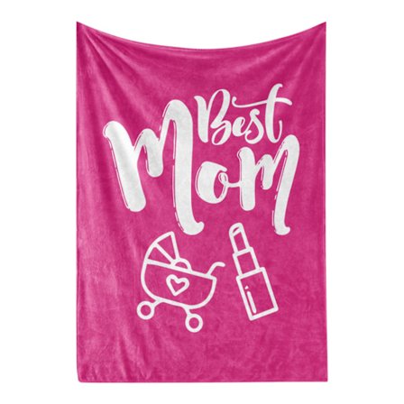 God morsdag kasteteppe maskinvaskbart mykt teppe for sofa seng kontor bil alle årstider BL317 80x100cm