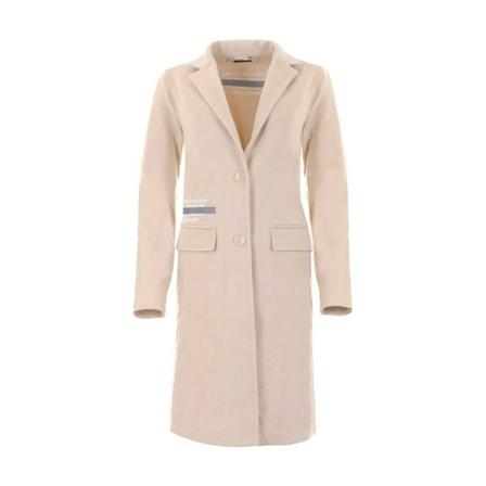 Maicazz Single-Breasted Jass , Beige , Dames , Maat: XL TrenchJass & Mantels