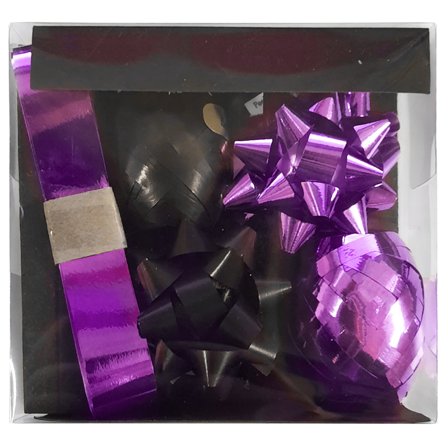 Lille Gavebånd Sæt Lilla/Sort