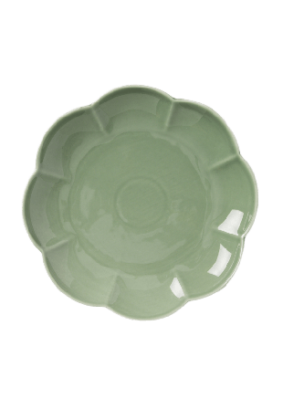 PORTOLINO LIVING Tallrik FLORENCE 26 cm Mattallrikar Grön ONESIZE