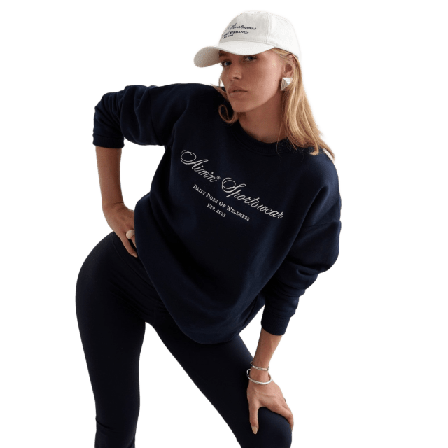 aim'n Navy Heritage Sweatshirt Tröjor Dam M