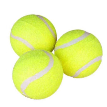 3 kappaletta koiran tennispalloa(6cm)