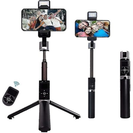 2021 Selfie Stick, Tripod, Mobiltelefonholder, Live Streaming Artifak