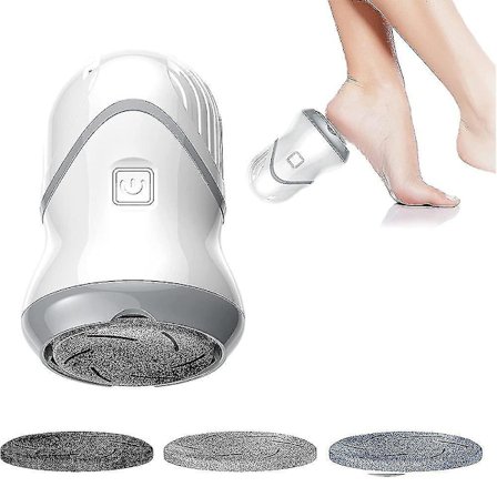 Electric Foot File Pedicure Exfoliate Callus Remover Hard Skin Foot Care Usb Charge