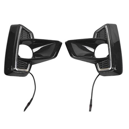 1 par LED varselljus för Rocco 2018-2020 Gul blinkerslampa 12V LED DRL Dagsljus