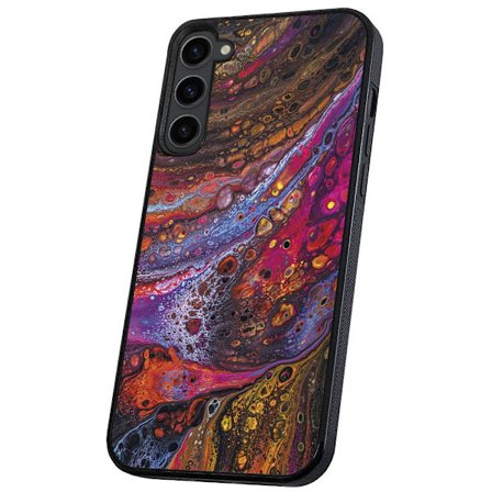 Samsung Galaxy S23 - Cover/Mobilcover Psykedelisk
