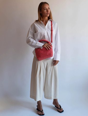 HVISK Twist Braided Neoprene - Red - ONE SIZE