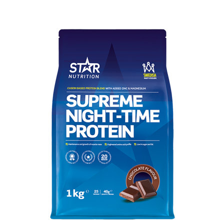 Star Nutrition Supreme Night Time Blandeprotein 1 kg