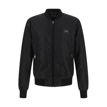 Dolce & Gabbana Bomber Jacket , Zwart , Heren , Maat: M