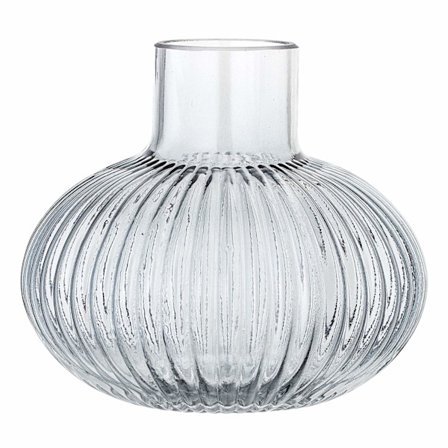 Bloomingville Tinka Vas, Grå, Glas
