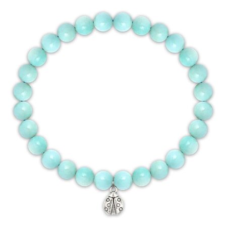 Hjerteformet Bi Magnetisk Lymfe Meridian Armbånd Vægttab Amazon Sten