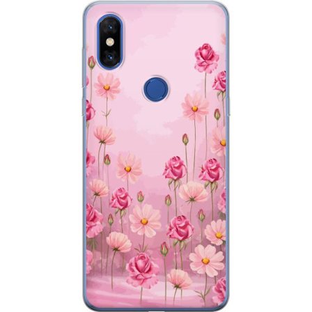 Yhteensopiva Puhelinkuori Xiaomi Mi Mix 3 Petal Reverie Soft Blush