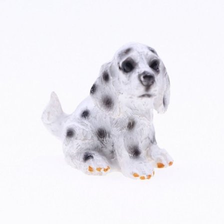 4 STK harpiks hundefigurer Mini hundemodell 4 STK B 4 STK B