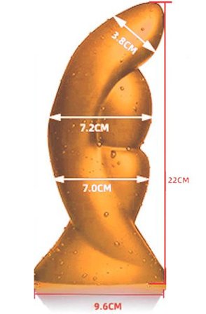 Kjøp Gold Play Alien Large 22cm Ø7,2cm - Analdildo | God pris