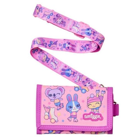 Multifunktionel kortholder/opbevaringspose/møntpung med lanyard til børn og studerende