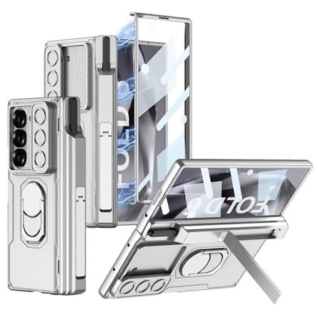 Hett erbjudande till lågt pris! Telefonskal Kompatibelt med Galaxy Z Fold6 5G Multicolor Style D-Glad