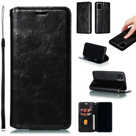 Iphone 11 - Plånboksfodral - Svart Black Svart