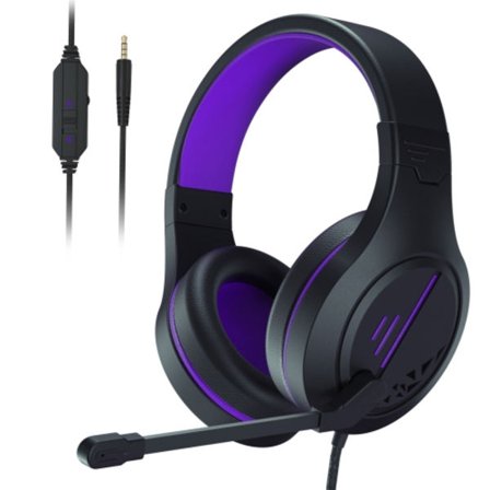 SADES MH601 3,5 mm plugg trådbunden brusreducerande E-sports spelheadset med infällbar mikrofon