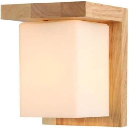 Vintage-tyyliinen seinävalaisin, teollisuusmainen seinävalaisin, puinen seinävalaisin